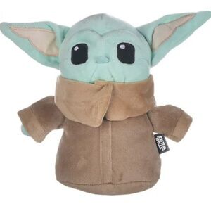 Disney Star Wars 9” Mandalorian "The Child" Plush Figure Dog Toy with Squeaker